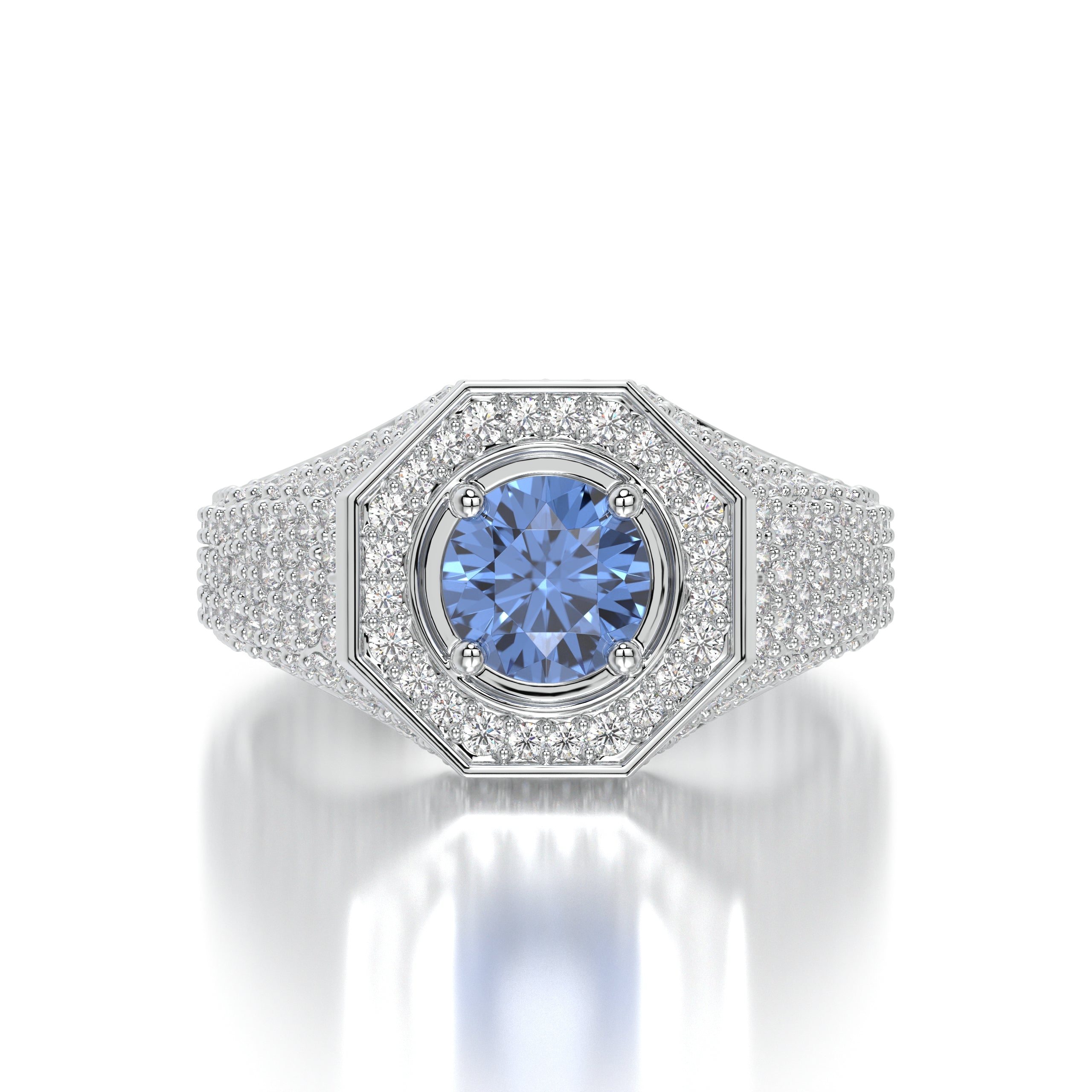 TEMIN OR BLANC ET SAPHIR