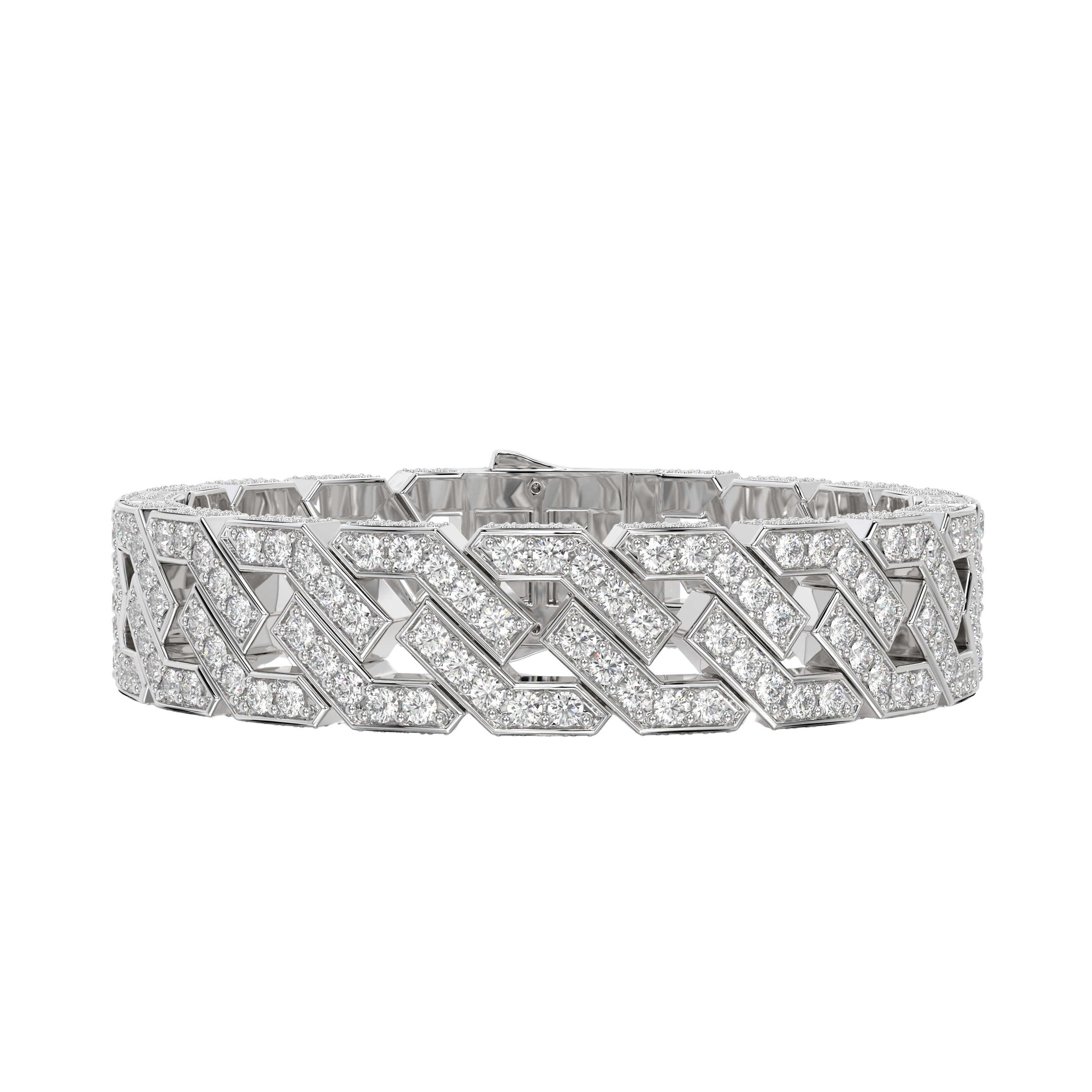 BRACELET  FALIM EN OR BLANC