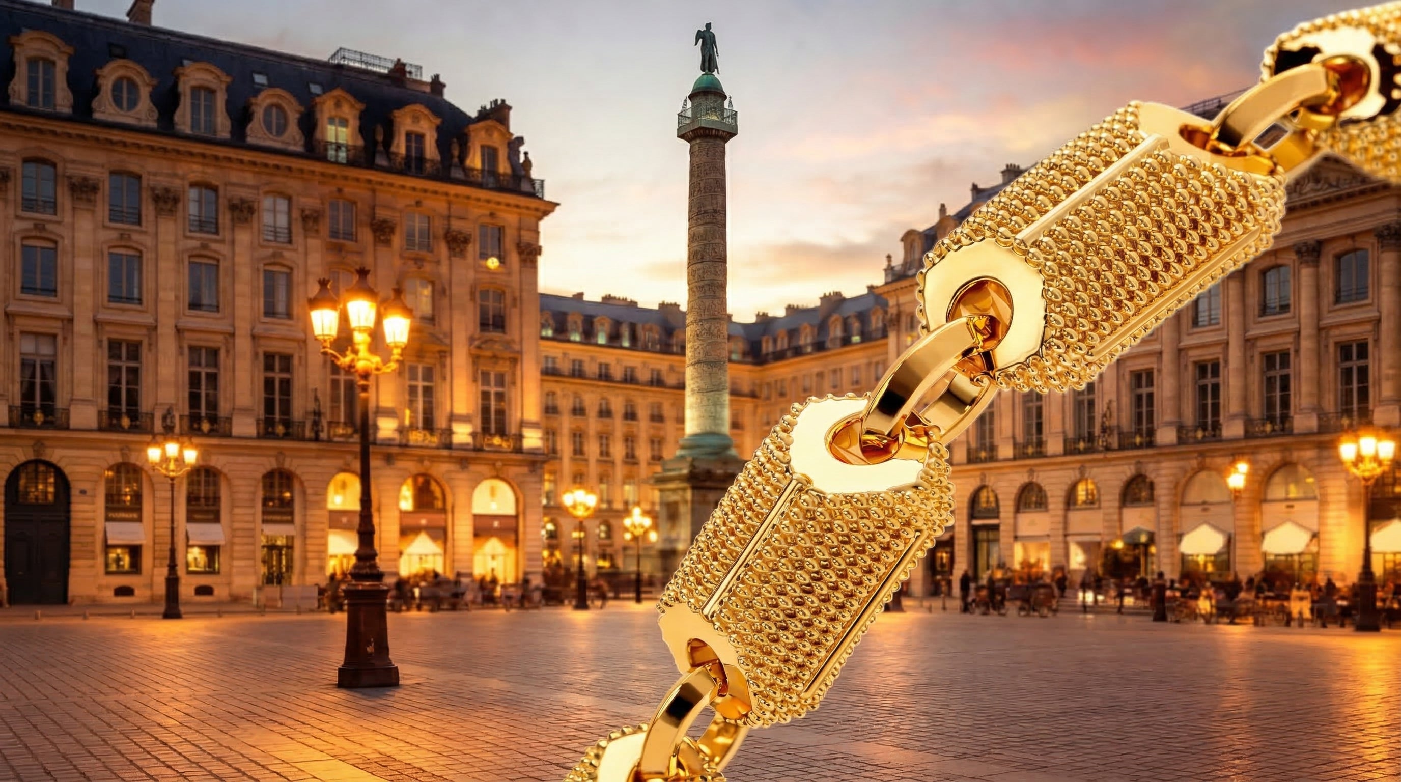 bracelet W&w paris place vendome herman mfuanani 