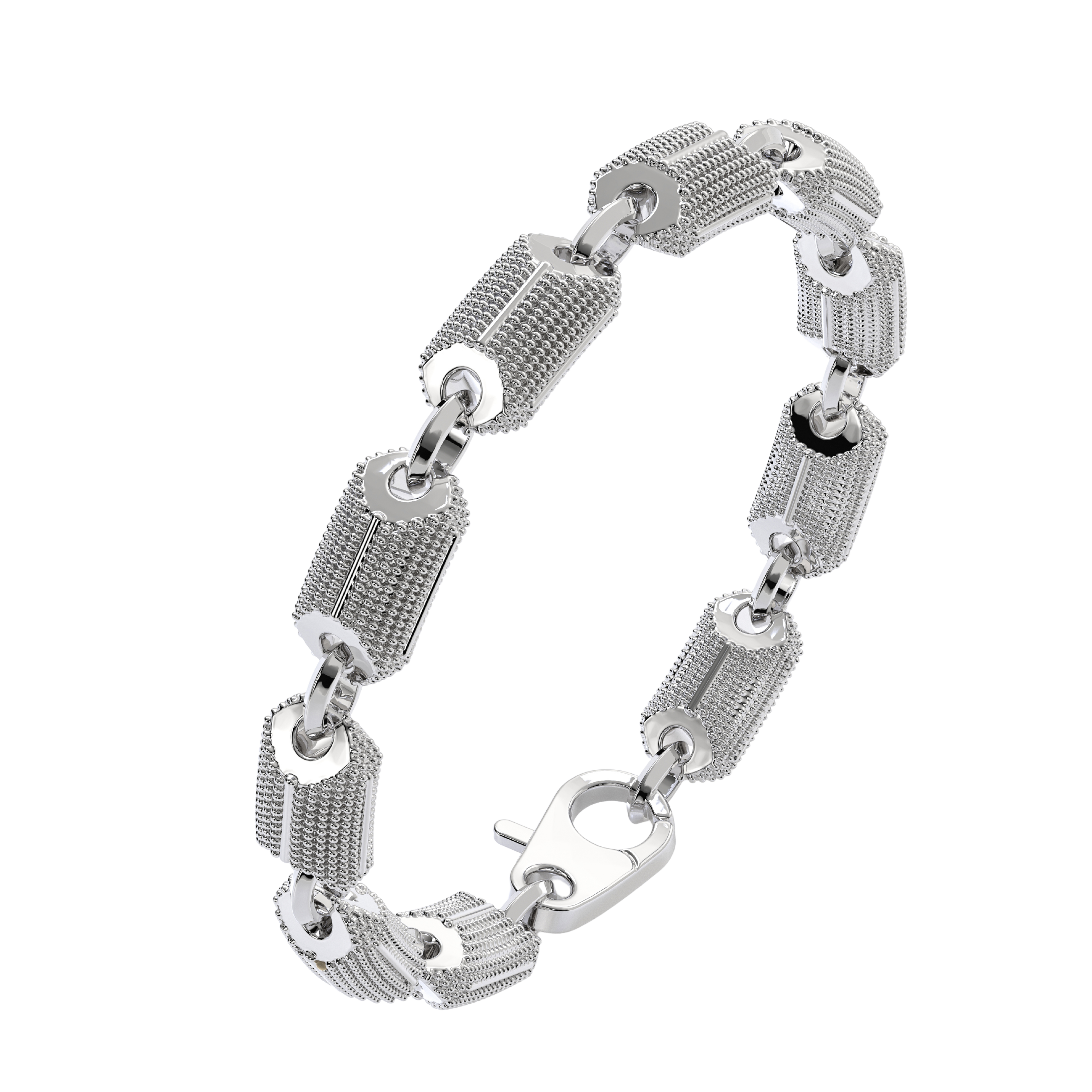 bracelet atame  en or blanc